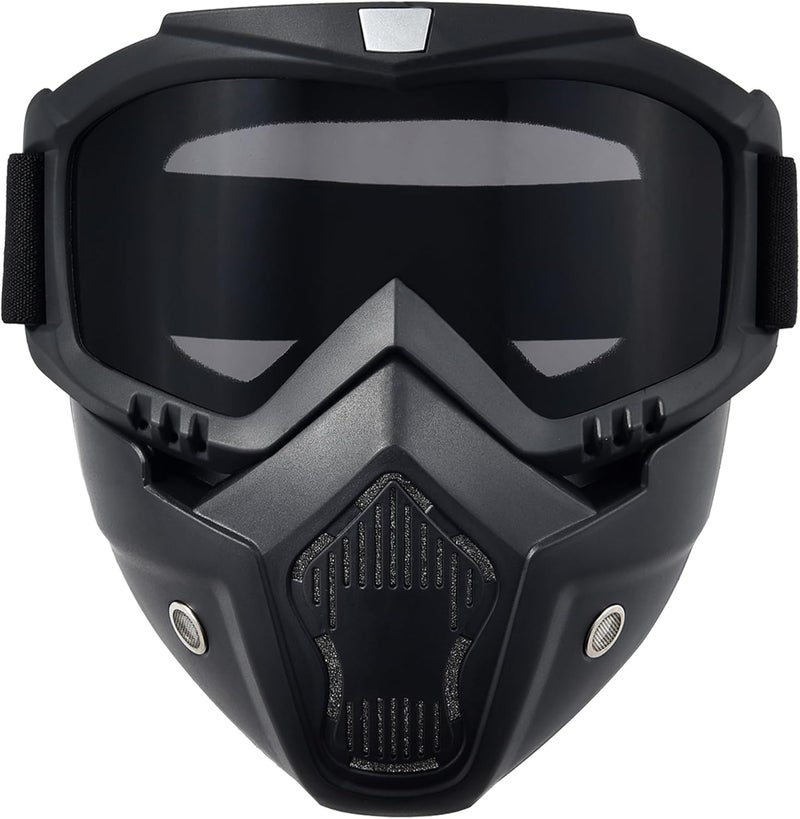 PLOOTA Motorcycle Face Mask Full Face,Dirt Bike Goggles Motocross, ATV, Offroad, Riding Racing Goggles for Men Women - Image 1